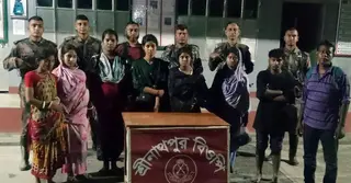 মহেশপুর সীমান্তে ৩ ভারতীয় নাগরিকসহ আটক ৯